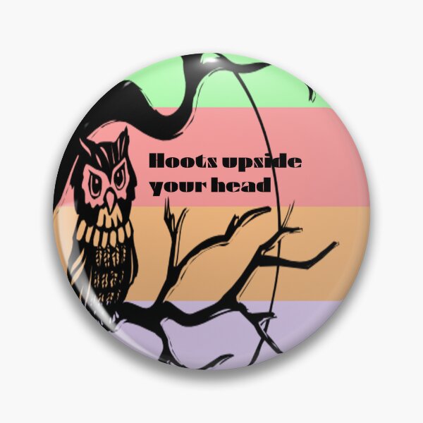 Item preview, Silhouette: Hoots upside your head designed and sold by mturns57.