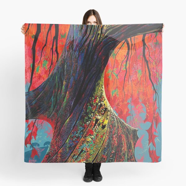 Eyvind Earle Scarf for Sale by EDUOARDOART