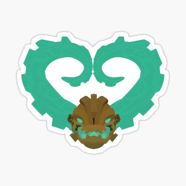Item preview, Illaoi heart- without text designed and sold by UberGhibli.