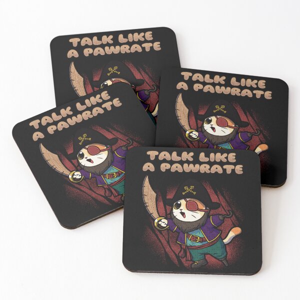 Item preview, Cat Talk Like A Pirate Funny Geek Pirate Gift designed and sold by MimimaStore.