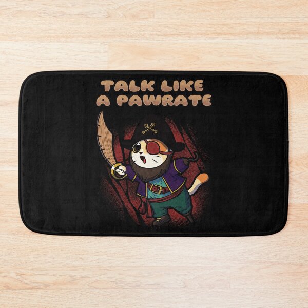 Item preview, Cat Talk Like A Pirate Funny Geek Pirate Gift designed and sold by MimimaStore.