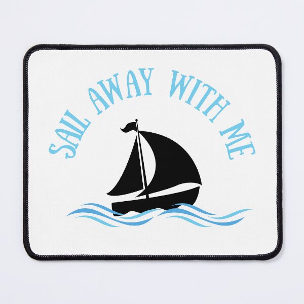 Item preview, Sail Away With Me - White designed and sold by Mirsh-design.