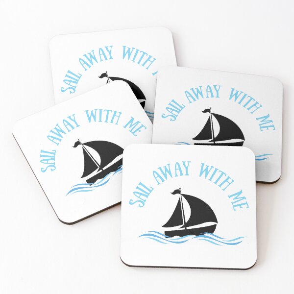 Item preview, Sail Away With Me - White  designed and sold by Mirsh-design.