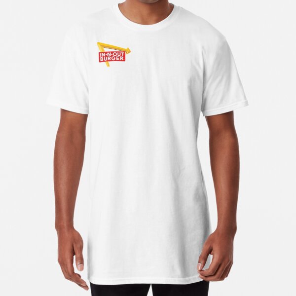 in n out white shirt