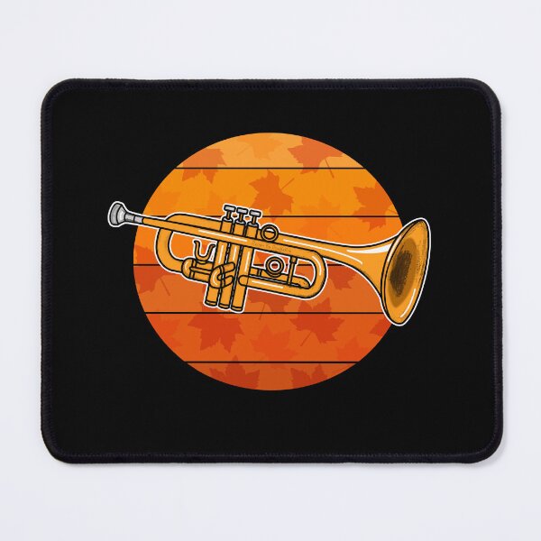 Item preview, Fall Trumpet Trumpeter Brass Musician Autumn designed and sold by doodlerob.