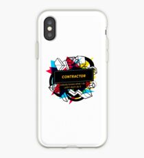 CONTRACTOR iPhone Case