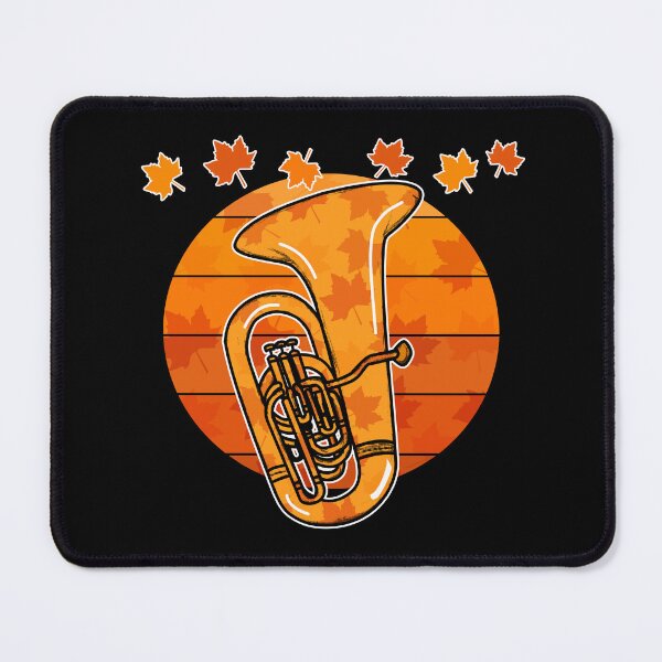 Item preview, Fall Tuba Tubaist Brass Musician Autumn designed and sold by doodlerob.