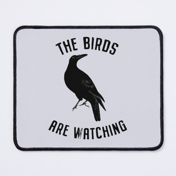 Item preview, The birds are watching Retro Funny Conspiracy designed and sold by PorpoiseTee.