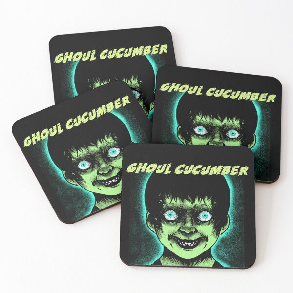 Item preview, Ghoul Cucumber Goth Halloween Monster Design  designed and sold by TB2018.