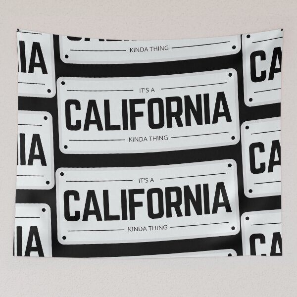 Item preview, Its a CALIFORNIA kinda thing number plate  designed and sold by 133DandC.