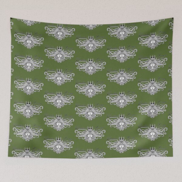 Item preview, WEIRDO - Creative Energy Flo - Beauty - Black and White - Dark Olive designed and sold by hector2ortega.