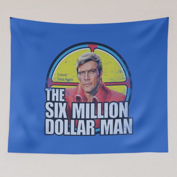 Item preview, Six Million Dollar Man T-ShirtVintage Retro Six Million Dollar Man T-Shirt_by Bigfinz_ designed and sold by duongthaishop.