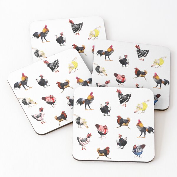 Item preview, Rockabilly Chickens designed and sold by saint-shores.