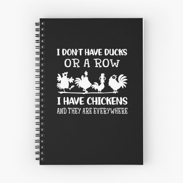 Item preview, I Don't Have Ducks Or A Row I Have chickens And They Are Everywhere farmer funny cute vintage designed and sold by beckadamr.
