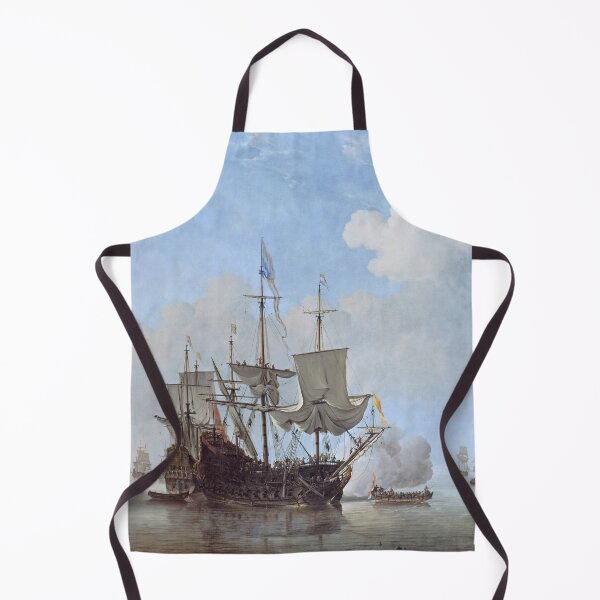 Item preview, Dutch Ships Coming to Anchor Willem van de Velde the Younger designed and sold by OldTimeArt.