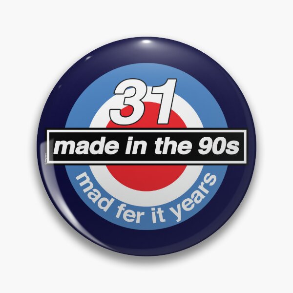 Artikelvorschau, 31. GEBURTSTAG/JUBILÄUM – HERGESTELLT IN 1990ER JAHREN. OASIS-TRIBUT entworfen und verkauft von phigment-art.