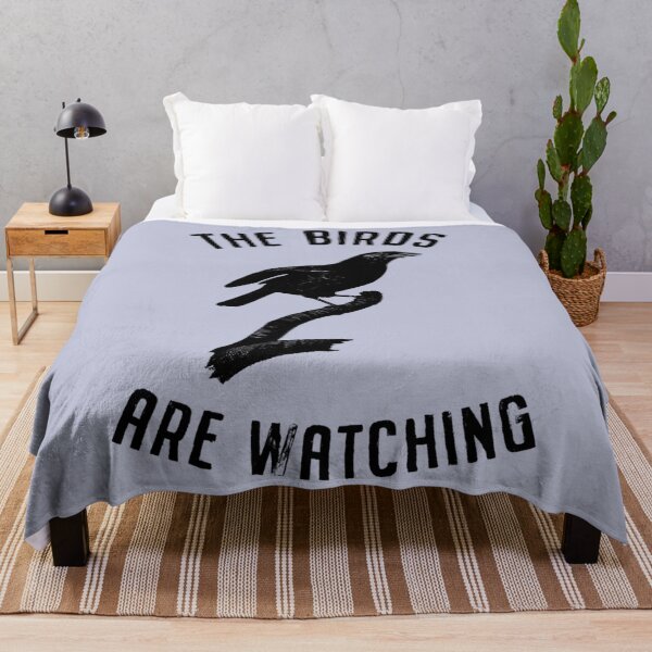 Item preview, The birds are watching Retro Funny Conspiracy designed and sold by GraphicTN.