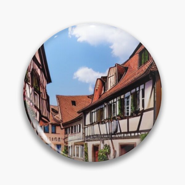 Item preview, A street in Riquewihr, Alsace designed and sold by RssWebShop.