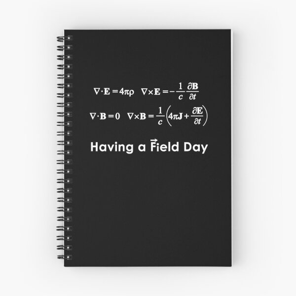 Item preview, Maxwell's Equations - Having a Field Day designed and sold by Lines-n-Shapes.