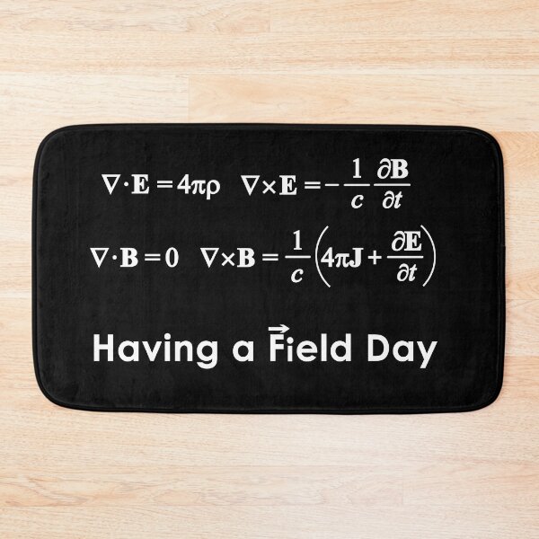 Item preview, Maxwell's Equations - Having a Field Day designed and sold by Lines-n-Shapes.