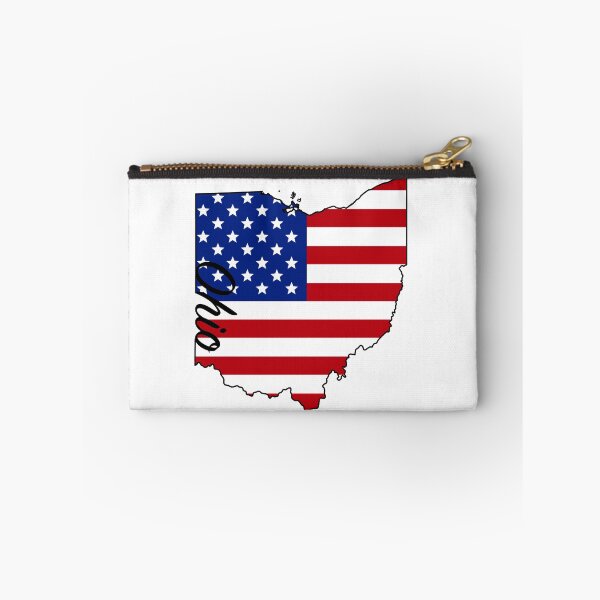 Item preview, Ohio -- US State (flag-map)  designed and sold by ArchitectGrubb.