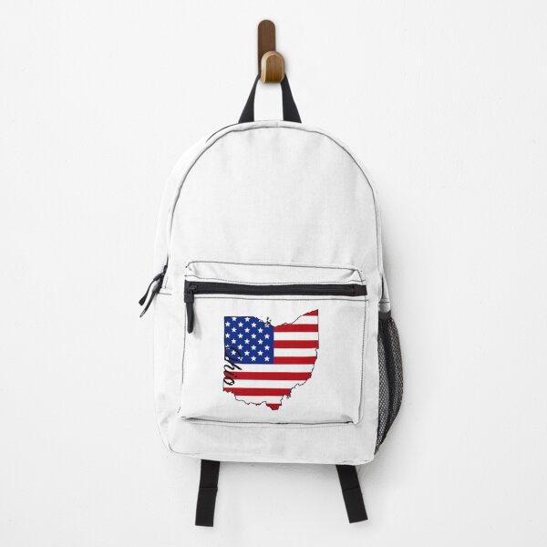 Item preview, Ohio -- US State (flag-map)  designed and sold by ArchitectGrubb.