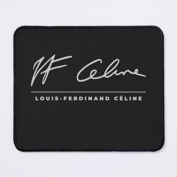 Item preview, Louis-Ferdinand Céline signature t-shirt designed and sold by CMYKStudio.