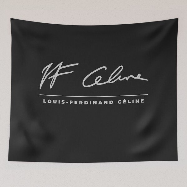 Item preview, Louis-Ferdinand Céline signature t-shirt designed and sold by CMYKStudio.