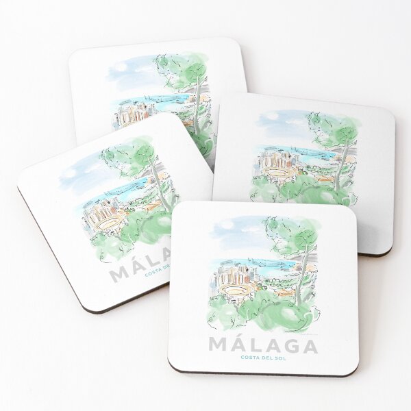 Item preview, Malaga Spain Art designed and sold by Mark Vickers.