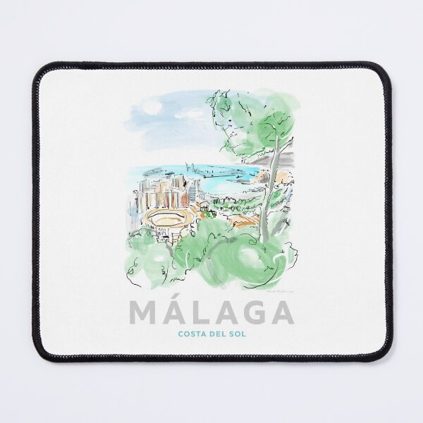 Aperçu de l'œuvre Malaga Espagne Art créée et vendue par Mark Vickers.