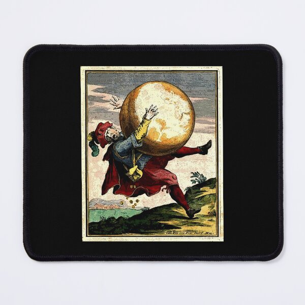 Item preview, Man being attacked by the earth - an ancient Italian proverb designed and sold by SirenSeventyOne.