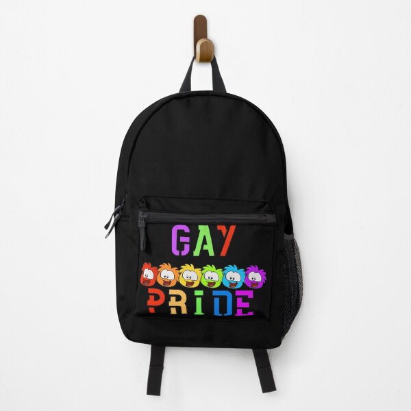 Item preview, Gay Pride Quirky Rainbow Puffle designed and sold by Pink Ribbon.
