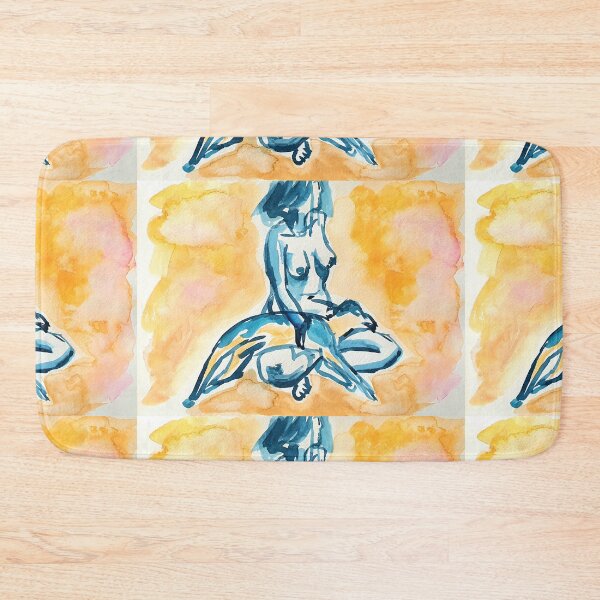 Item preview, woman with a sleeping dog designed and sold by Tereza Pilar  Art.