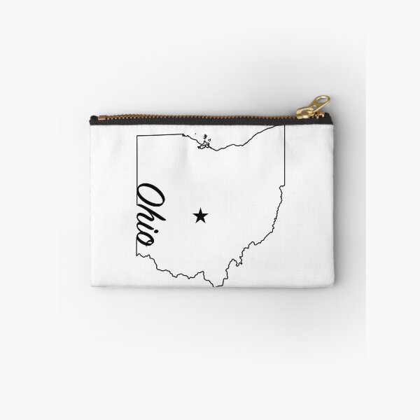 Item preview, Ohio -- US State (simple outline with capital star)  designed and sold by ArchitectGrubb.