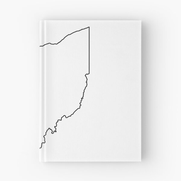 Item preview, Ohio -- US State (simple outline with capital star)  designed and sold by ArchitectGrubb.