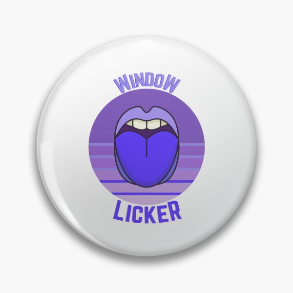 Item preview, Funny Window Licker Lips designed and sold by GarnersDesigns.