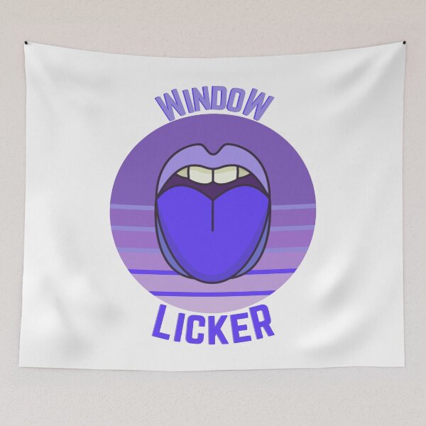 Item preview, Funny Window Licker Lips designed and sold by GarnersDesigns.