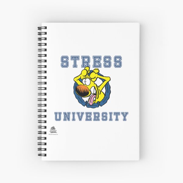 Stress University  Spiral Notebook