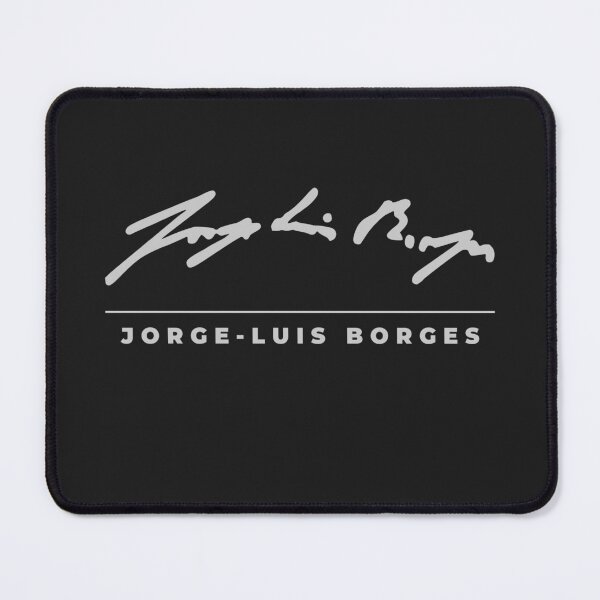 Item preview, Jorge-Luis Borges  signature t-shirt designed and sold by CMYKStudio.