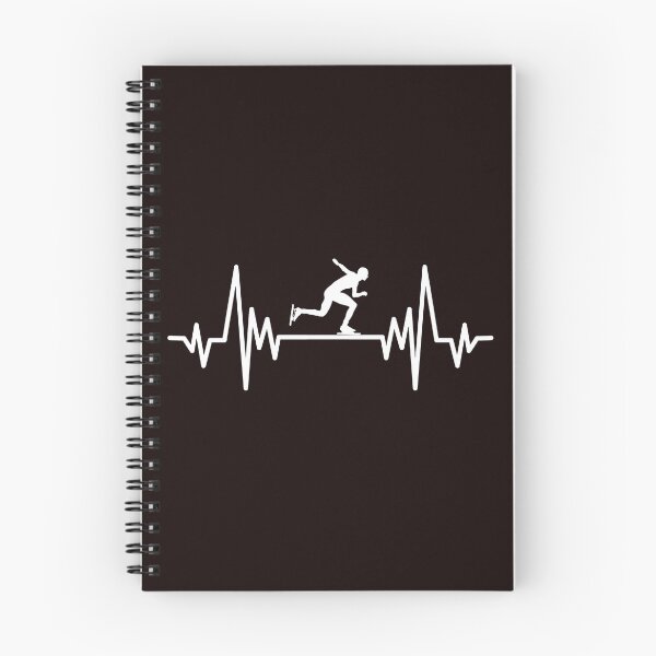 Item preview, Speed Skating Heartbeat, Funny Skating, Speed Skating Saying designed and sold by Aerial Addicts.
