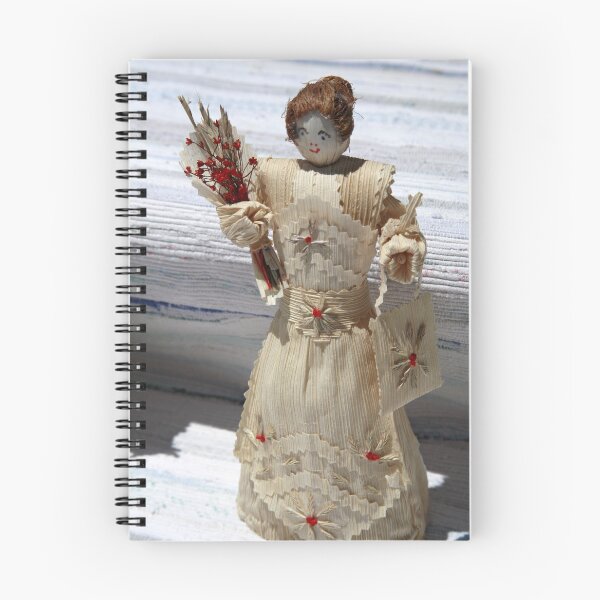 Item preview, Corn husk doll designed and sold by Gaspar Avila.