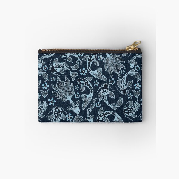 Item preview, Japanese Blue Koi Fish Pattern Design - Koi Fish Patterns designed and sold by antevasinart.