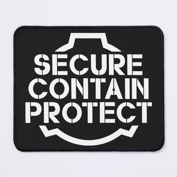 Item preview, Secure Contain Protect Logo Foundation designed and sold by ToadKingStudios.