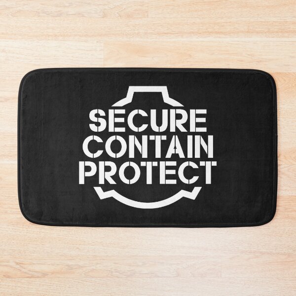 Item preview, Secure Contain Protect Logo Foundation designed and sold by ToadKingStudios.