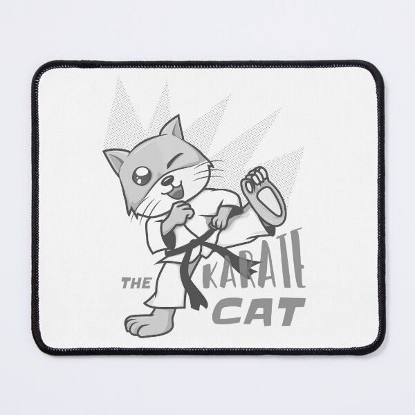 Item preview, The Karate cat, cute design ideal for people who love karate and cats designed and sold by STDesign⭐⭐⭐⭐⭐.
