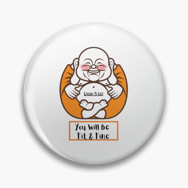 Item preview, Laughing Buddha Motivation for Being Happy designed and sold by Quirky Dez.