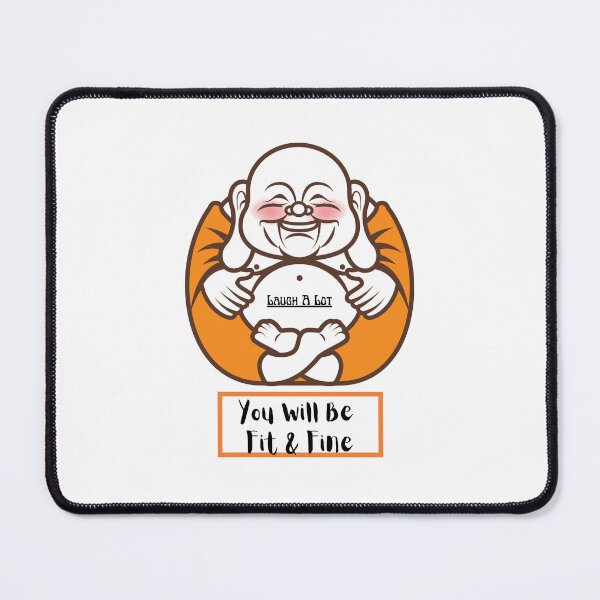 Item preview, Laughing Buddha Motivation for Being Happy designed and sold by Quirky Dez.