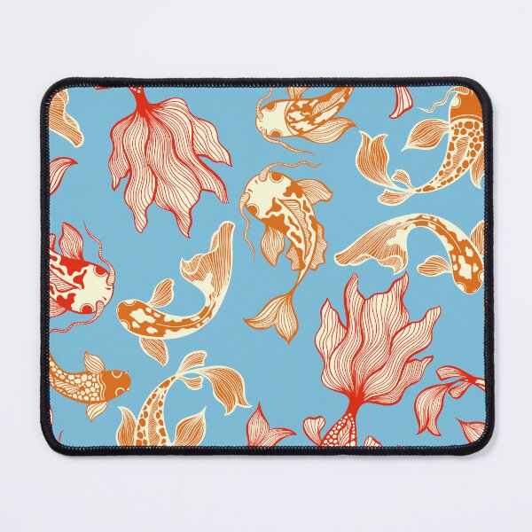 Item preview, Japanese Red Koi Fish Pattern Design - Koi Fish Patterns designed and sold by antevasinart.