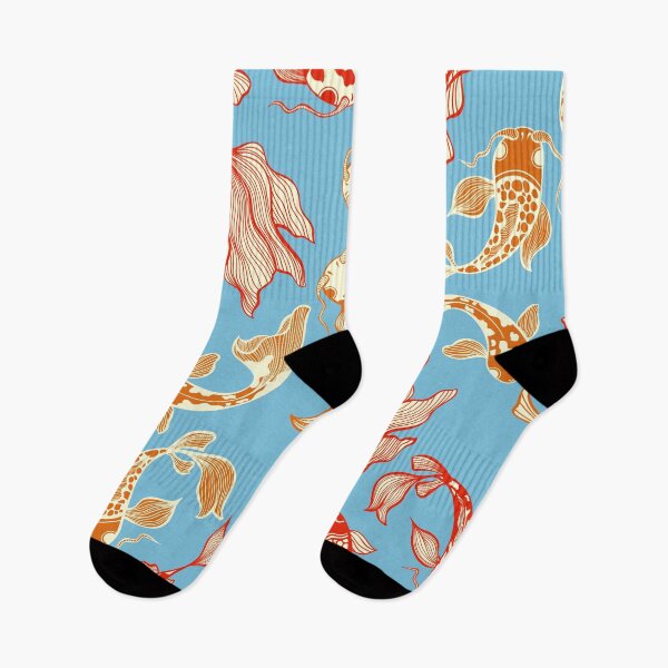 Item preview, Japanese Red Koi Fish Pattern Design - Koi Fish Patterns designed and sold by antevasinart.