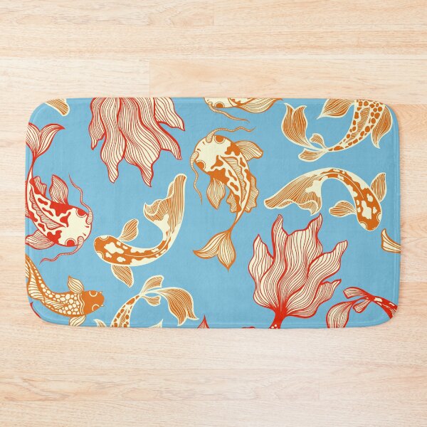 Item preview, Japanese Red Koi Fish Pattern Design - Koi Fish Patterns designed and sold by antevasinart.